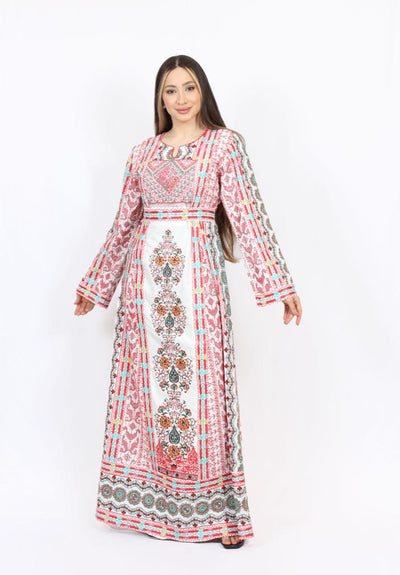 Dunes Of Ramallah - High Quality Embroidered Palestinian style Thobe