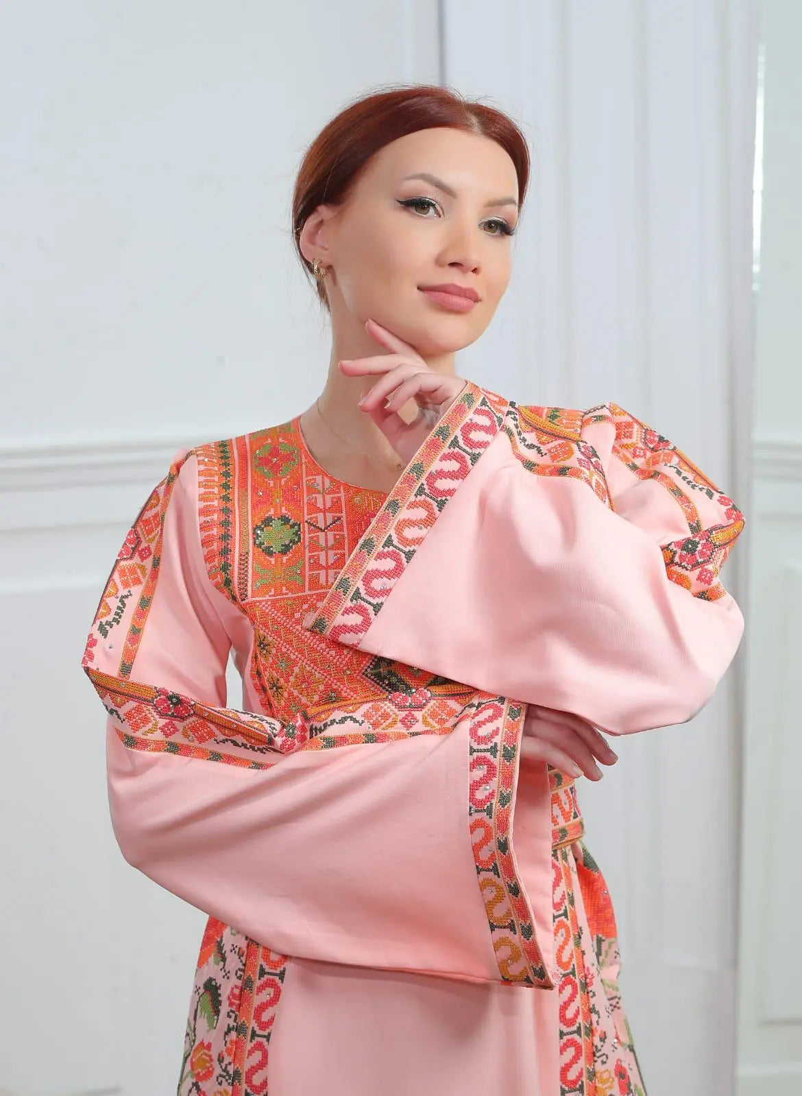 Safad Threads - High Quality Embroidered Palestinian style Thobe - JPK Traditions