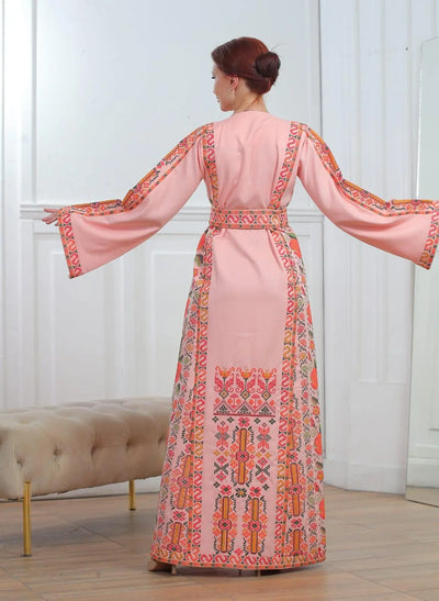 Safad Threads - High Quality Embroidered Palestinian style Thobe - JPK Traditions