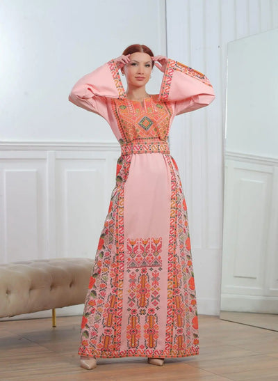 Safad Threads - High Quality Embroidered Palestinian style Thobe - JPK Traditions