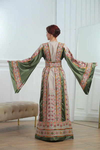 Ramallah Threads - High Quality Embroidered Palestinian style Thobe - JPK Traditions