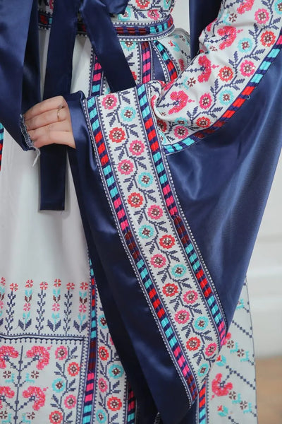 Ramallah Threads - High Quality Embroidered Palestinian style Thobe - JPK Traditions