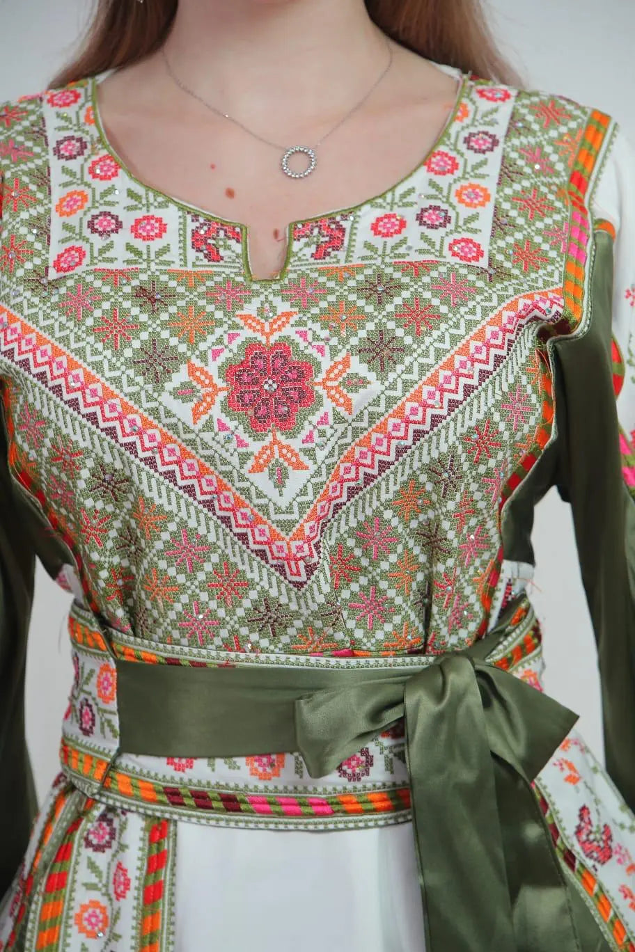 Ramallah Threads - High Quality Embroidered Palestinian style Thobe - JPK Traditions