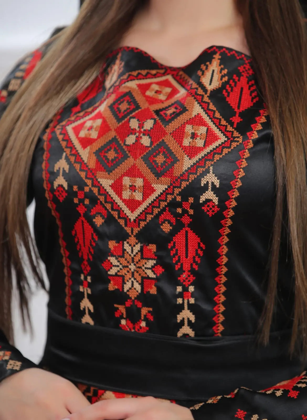 Yafa Threads - High Quality Embroidered Palestinian style Thobe - JPK Traditions