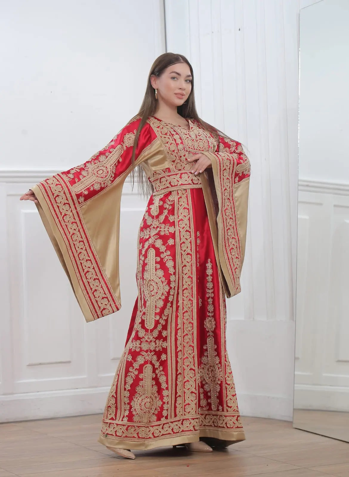 Jerusalem Threads - High Quality Embroidered Palestinian style Thobe - JPK Traditions
