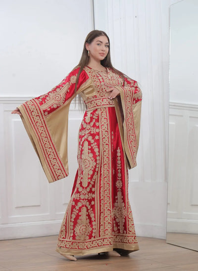 Jerusalem Threads - High Quality Embroidered Palestinian style Thobe - JPK Traditions