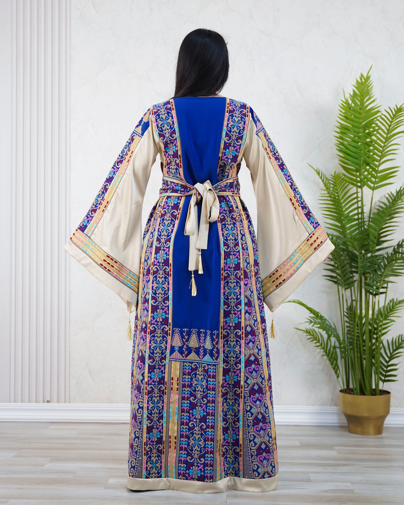 Crystal Of Jerusalem - High Quality Traditional Embroidered Palestinian Thobe