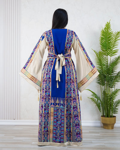 Crystal Of Jerusalem - High Quality Traditional Embroidered Palestinian Thobe