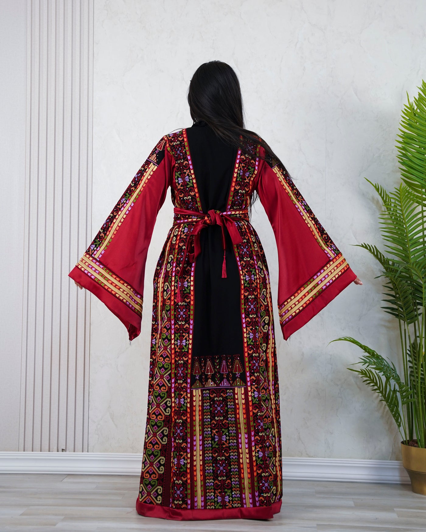 Crystal Of Jerusalem - High Quality Traditional Embroidered Palestinian Thobe