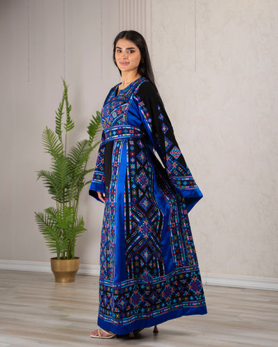 Crystal Of Hebron - High Quality Traditional Embroidered Palestinian Thobe