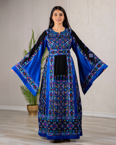 Crystal Of Hebron - High Quality Traditional Embroidered Palestinian Thobe