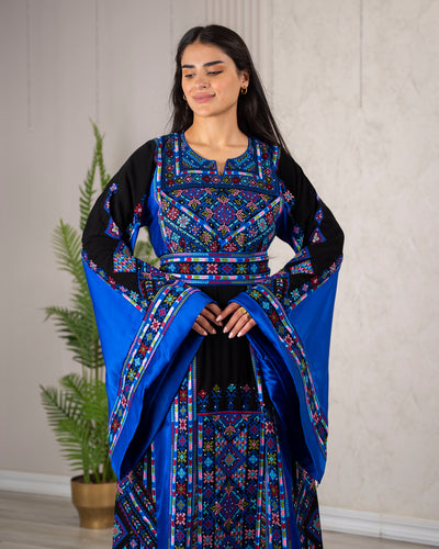 Crystal Of Hebron - High Quality Traditional Embroidered Palestinian Thobe