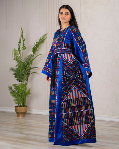Crystal Of Ramallah - High Quality Traditional Embroidered Palestinian Thobe