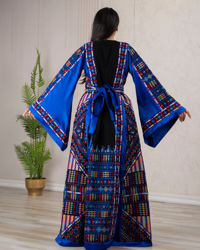 Crystal Of Ramallah - High Quality Traditional Embroidered Palestinian Thobe