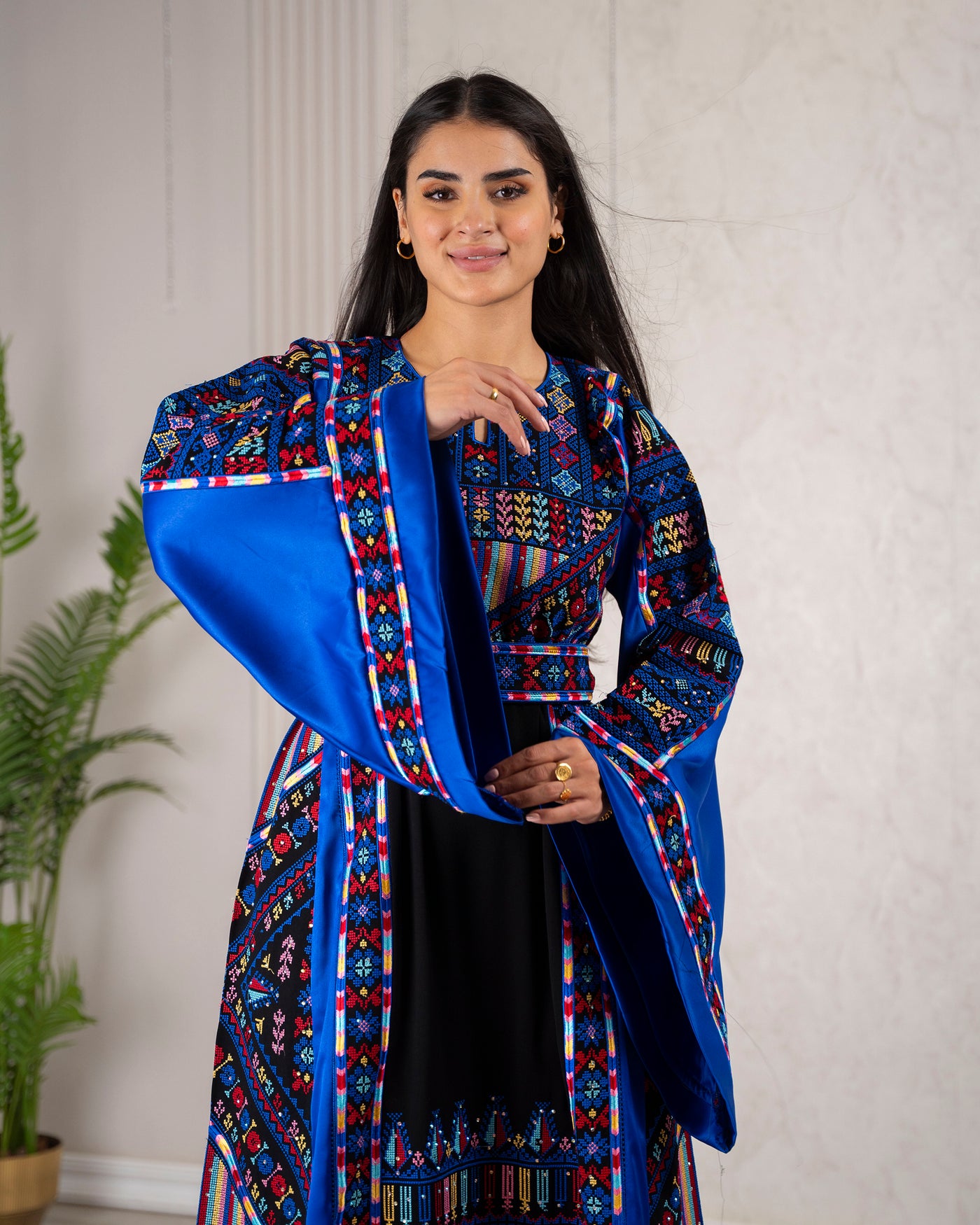 Crystal Of Ramallah - High Quality Traditional Embroidered Palestinian Thobe