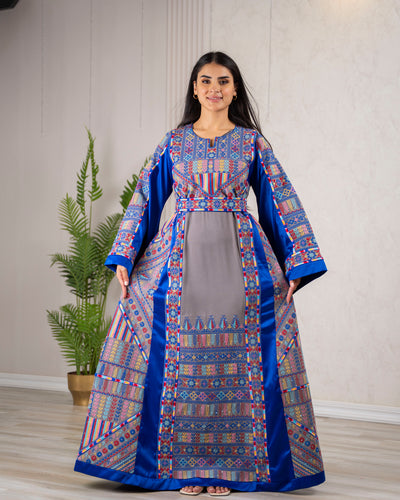 Crystal Of Ramallah - High Quality Traditional Embroidered Palestinian Thobe