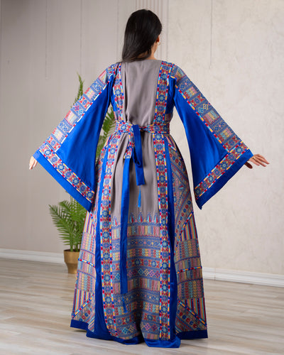 Crystal Of Ramallah - High Quality Traditional Embroidered Palestinian Thobe