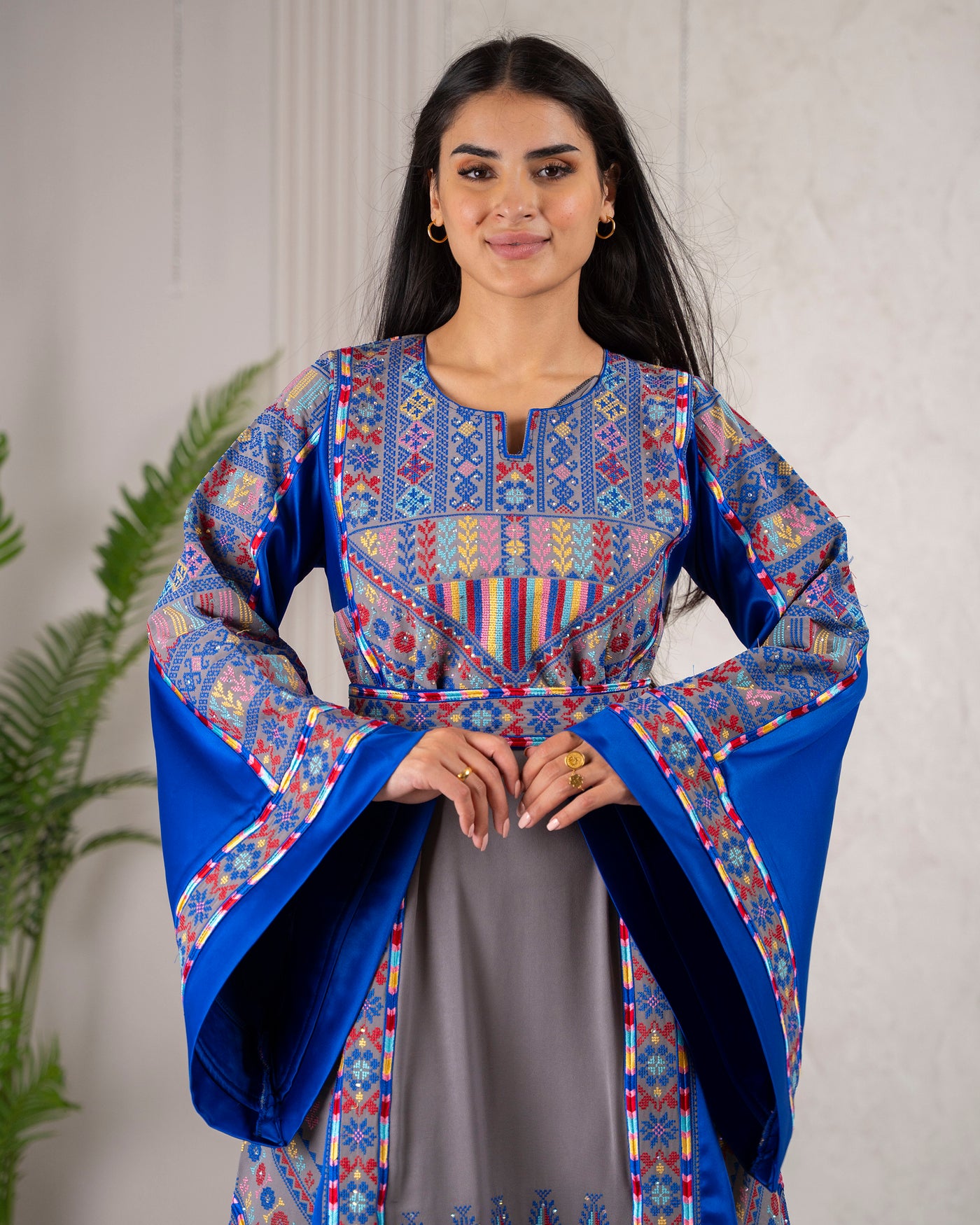 Crystal Of Ramallah - High Quality Traditional Embroidered Palestinian Thobe