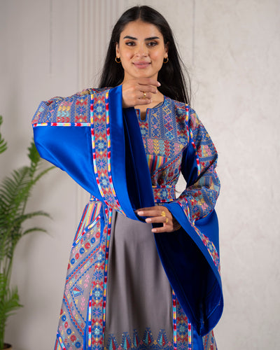 Crystal Of Ramallah - High Quality Traditional Embroidered Palestinian Thobe