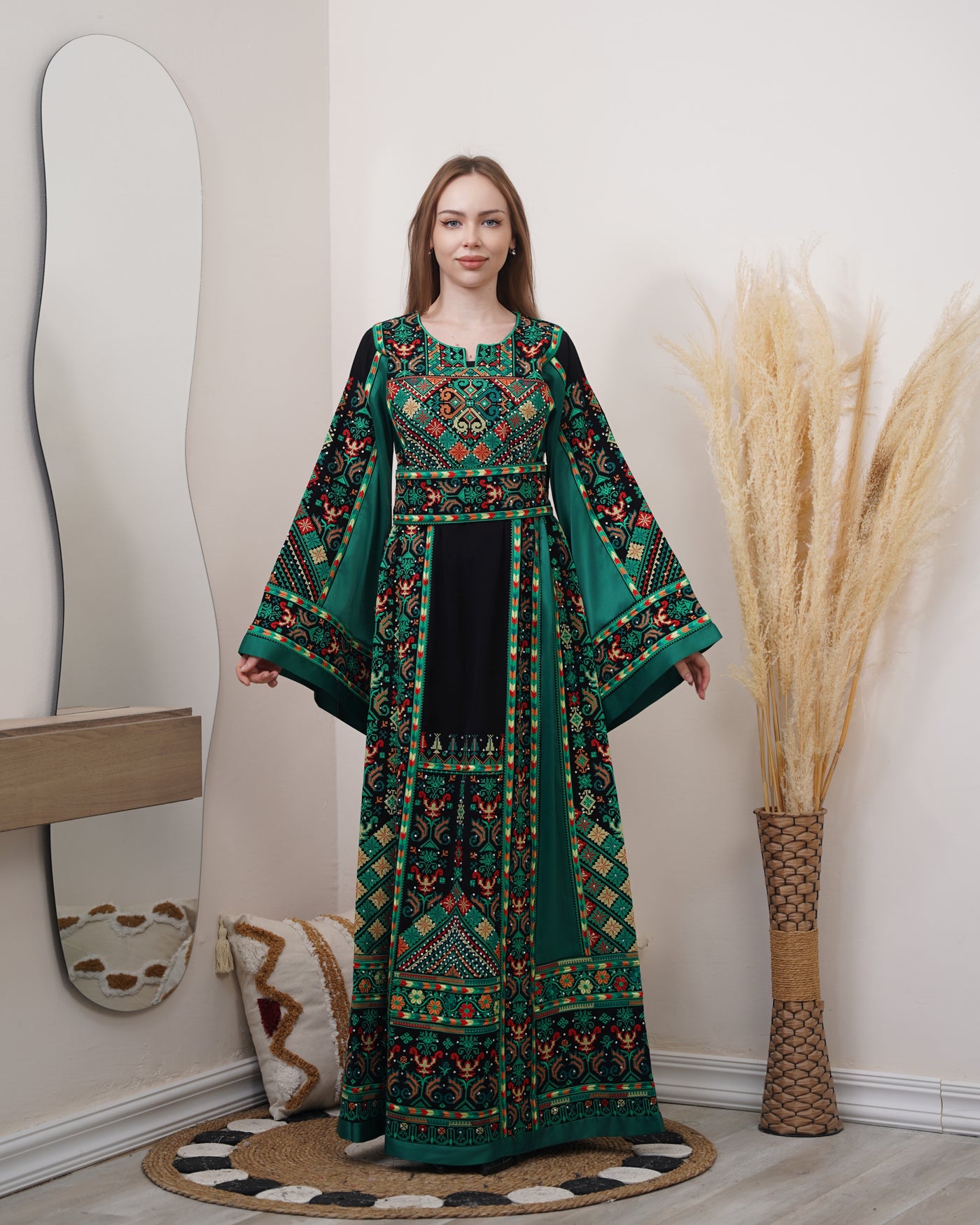 embroidered palestinian dresses Pride Of Jerusalem Size:S - 34 15.5 in Size 3 WHITE HOUSE BLACK MARKET Bloomingdales2
