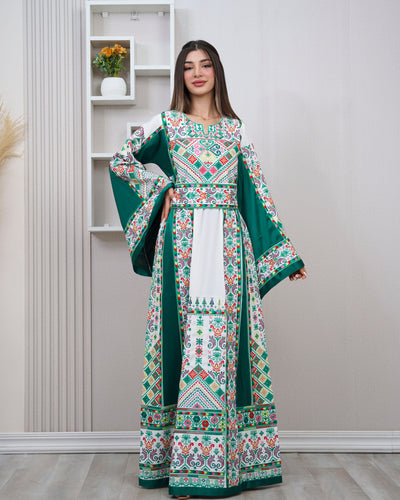 Ray Of Safad - High Quality Traditional Embroidered Palestinian Thobe