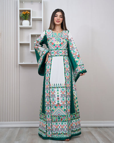 Ray Of Safad - High Quality Traditional Embroidered Palestinian Thobe