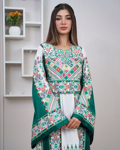 Ray Of Safad - High Quality Traditional Embroidered Palestinian Thobe