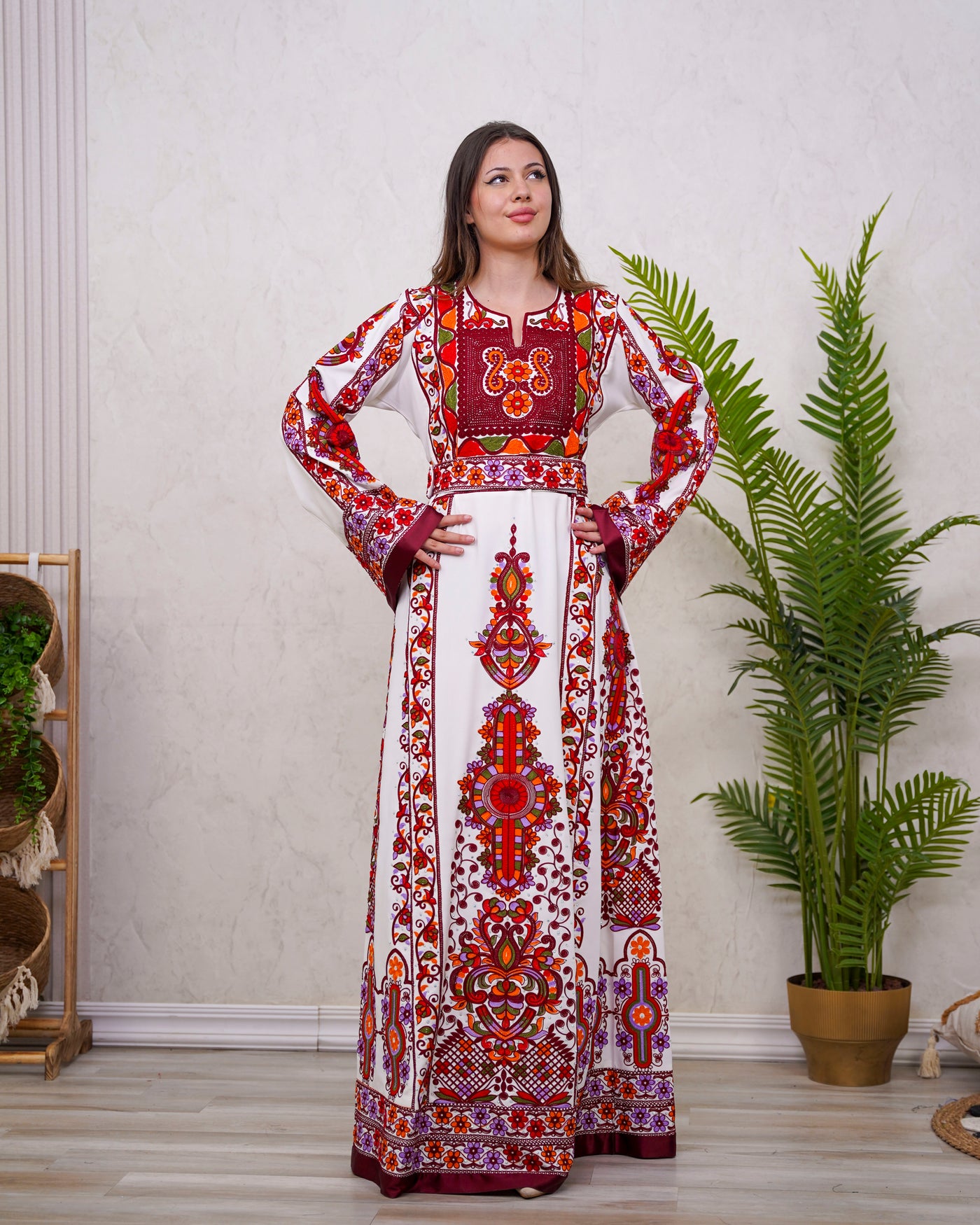 Safad Elegance - Embroidered Palestinian Thobe Dress High Quality – JPK ...