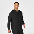 Workwear with embroidery -  Men's Zip Front Warm Up Jacket