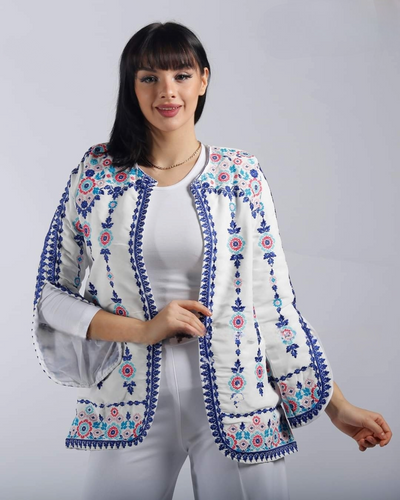 Princess Embroidered Jacket  - Palestinian / Jordanian style