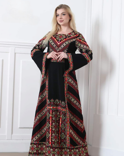 Beit Jala Beauty - Traditional Embroidered Palestinian Thobe