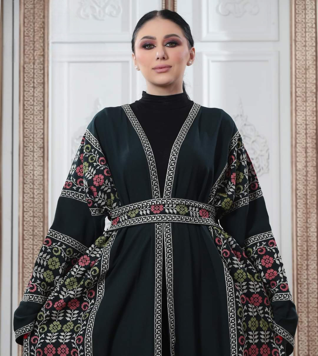 Pure Elegance - Palestinian style Abaya