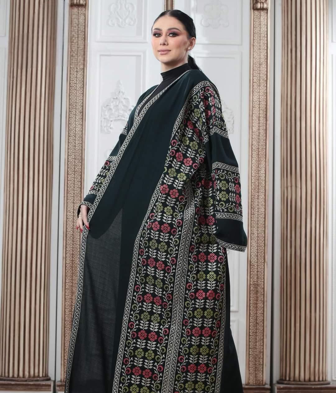 Pure Elegance - Palestinian style Abaya