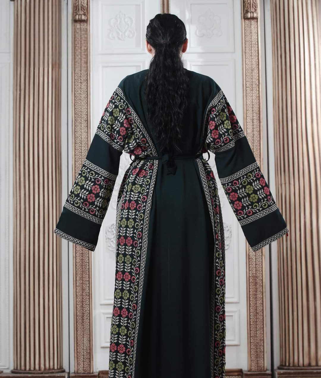 Pure Elegance - Palestinian style Abaya