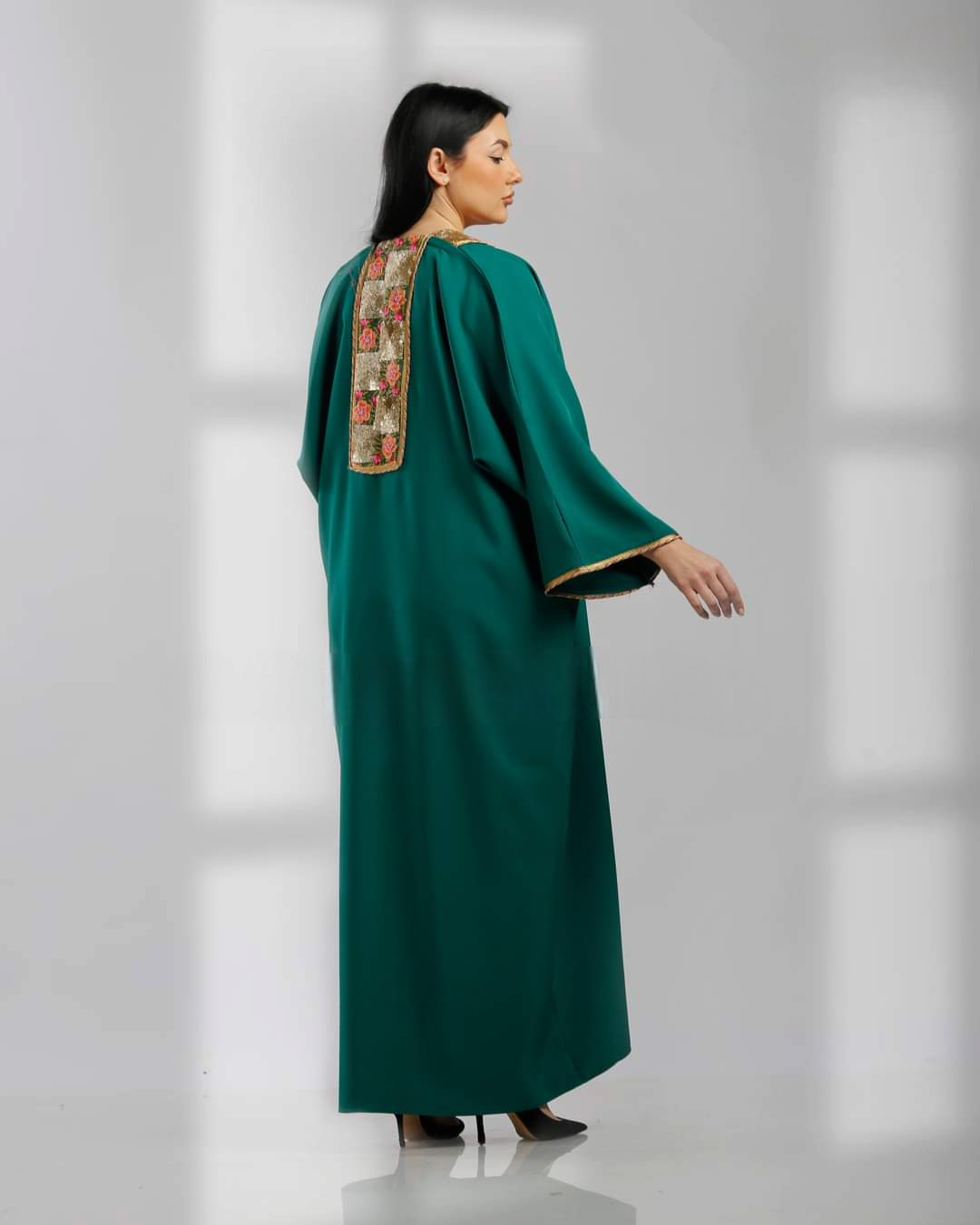 Ramadan Wonder -  Embroidered Palestinian style Bisht/Abaya