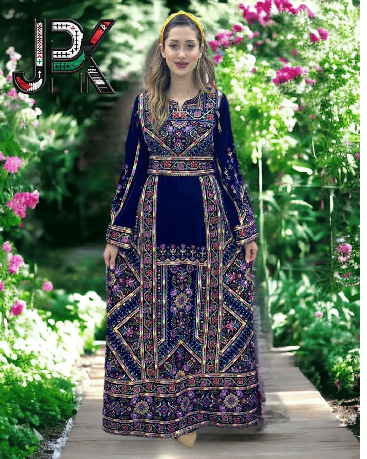 Velvet Queen - Very High Quality Emroidered Palestinian style Thobe