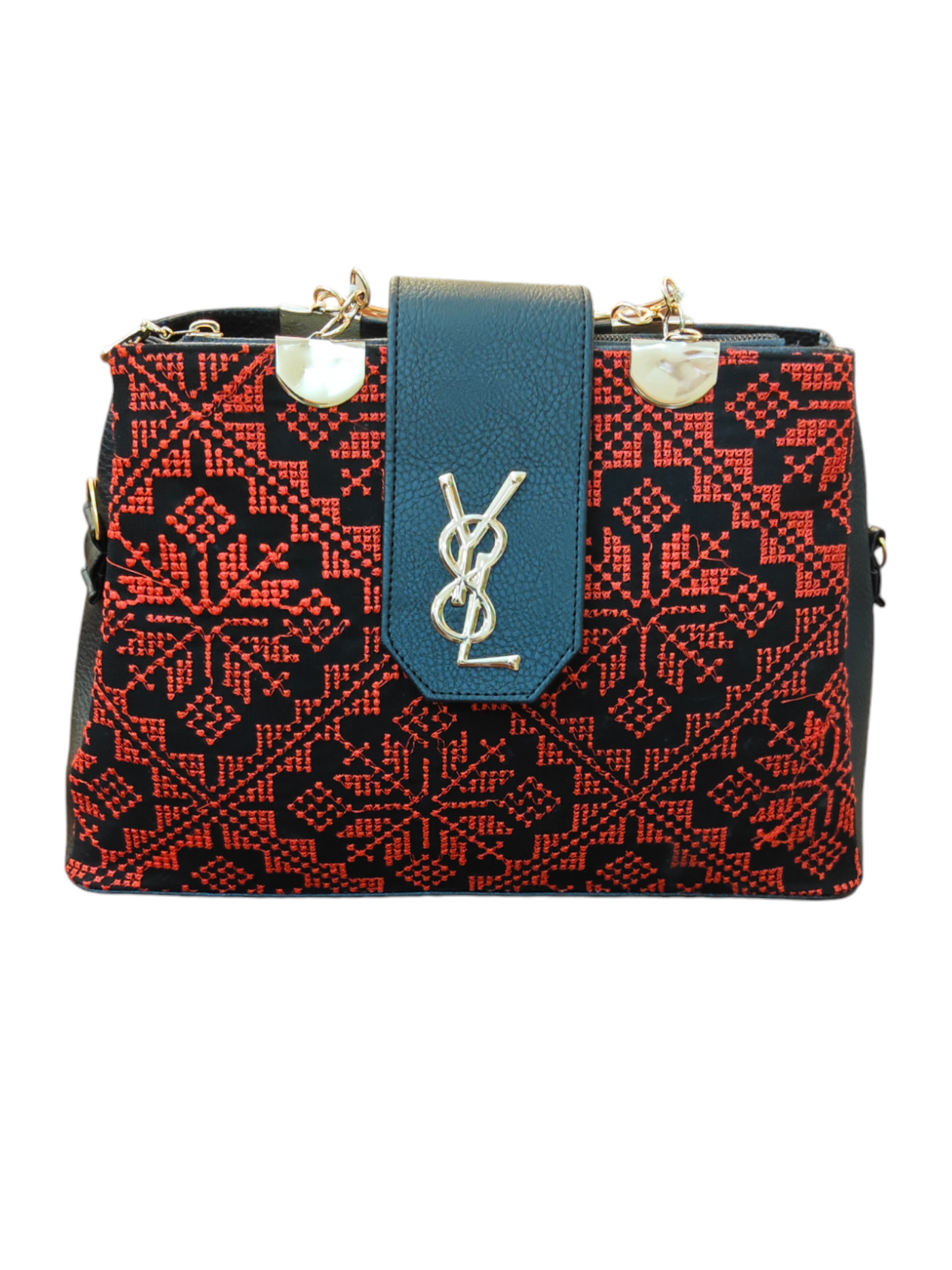 Modern Embroidered Palestinian Purse