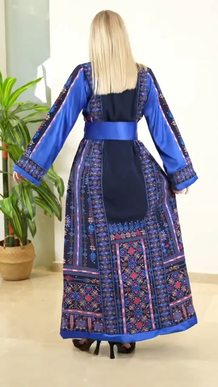 Special Limited Edition Thobe - High Quality Embroidered Palestinian Thobe for women