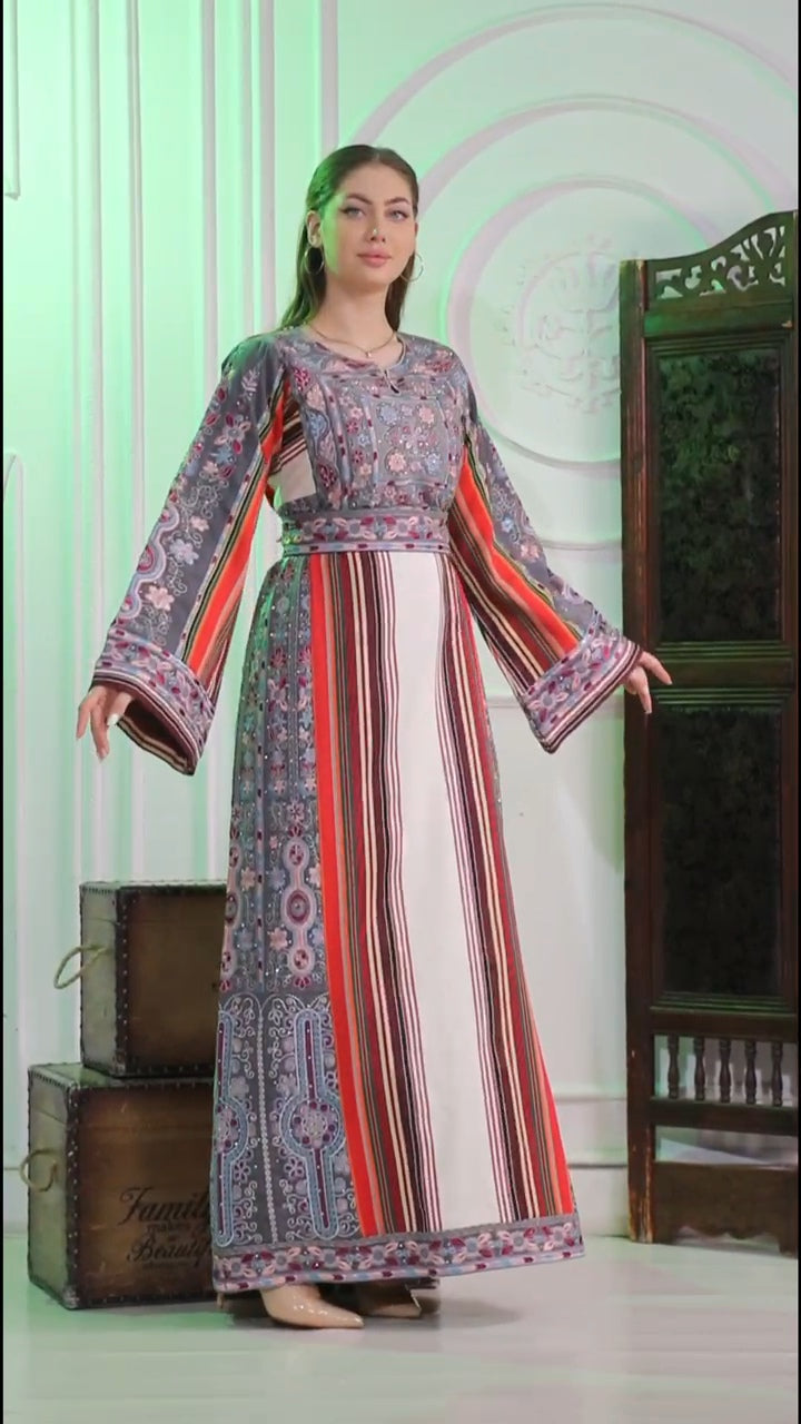 Special Majdalawi - High Quality Traditional Embroidered Palestinian Thobe