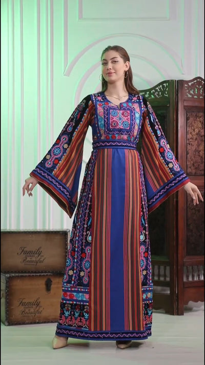 Special Majdalawi - High Quality Traditional Embroidered Palestinian Thobe