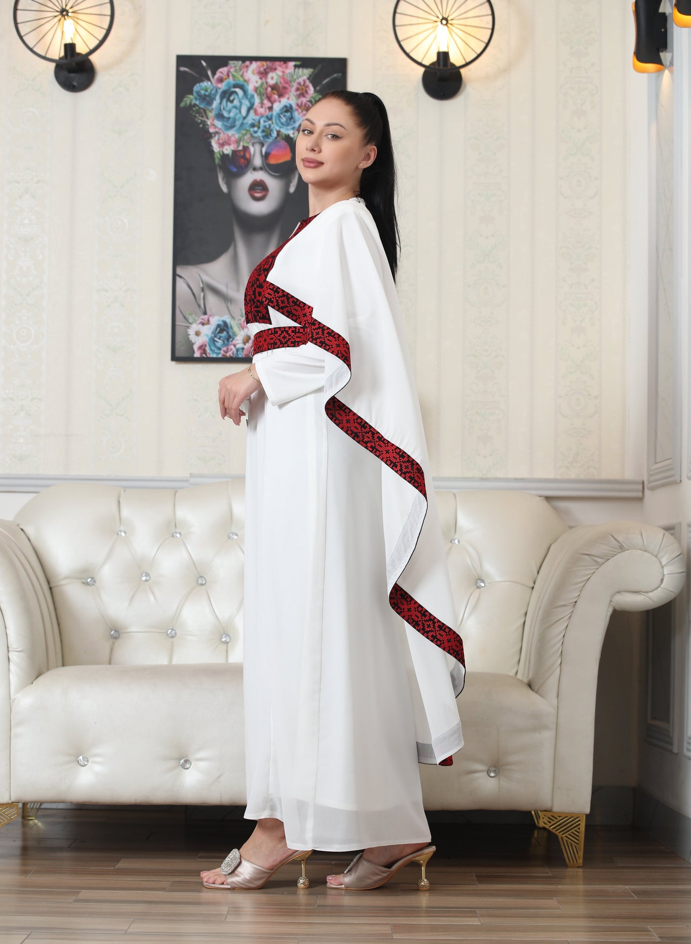 Yafa Heritage - Emroidered Palestinian Thobe/Dress