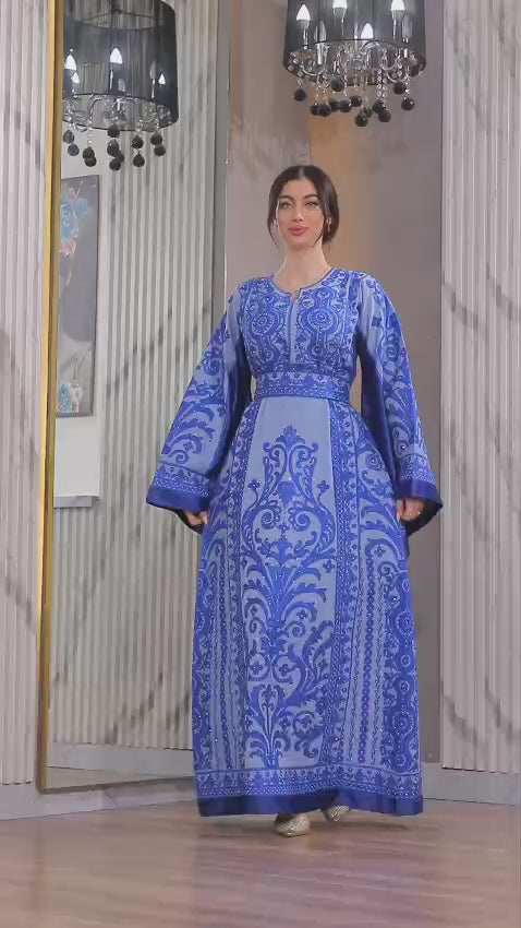 Blooms Of Beit Jala - High Quality Embroidered Palestinian style Thobe