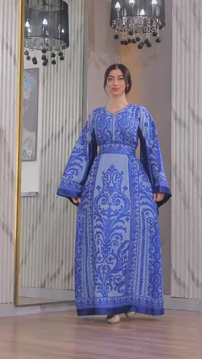 Blooms Of Beit Jala - High Quality Embroidered Palestinian style Thobe