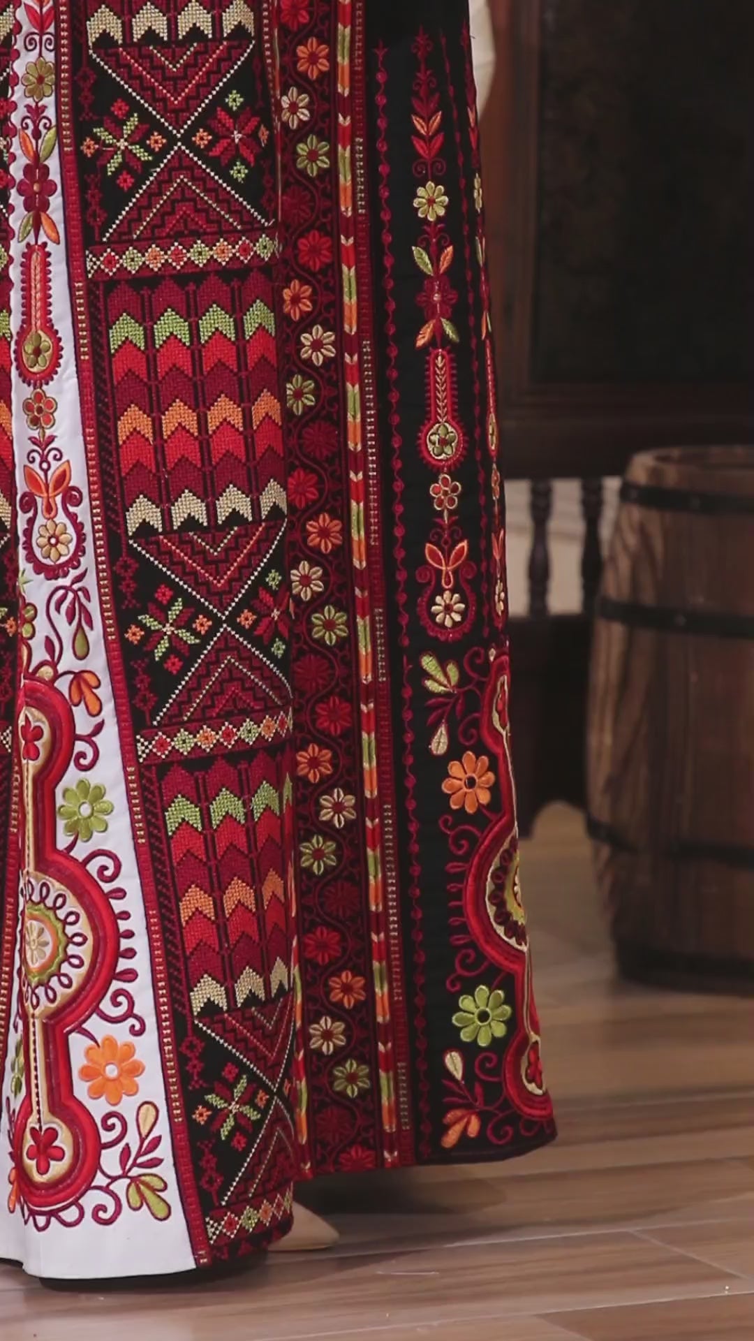 Pearl Of Hebron - High Quality Embroidered Palestinian style Thobe