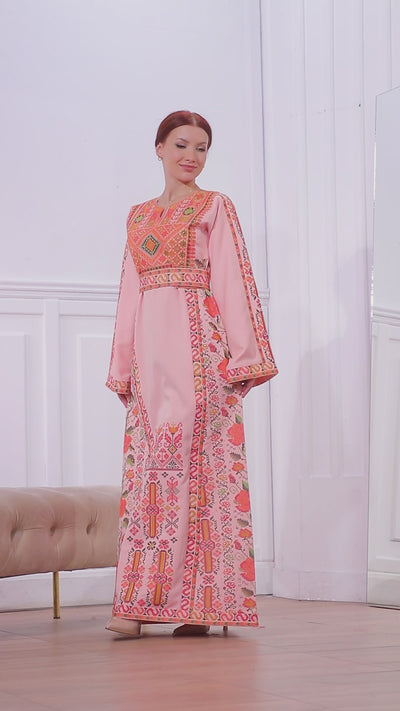 Safad Threads - High Quality Embroidered Palestinian style Thobe