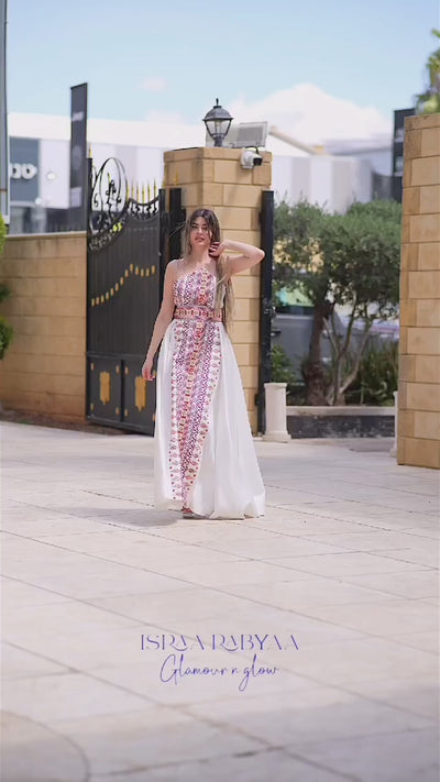 Treasure Of Akka - High Quality Traditional Embroidered Palestinian style Dress