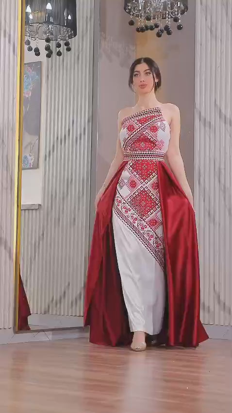 Ray Of Silwan - High Quality Traditional Embroidered Palestinian Dress