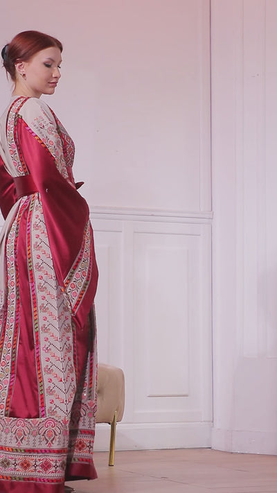 Ramallah Threads - High Quality Embroidered Palestinian style Thobe