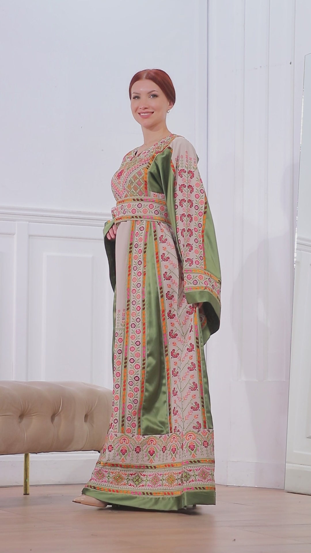 Ramallah Threads - High Quality Embroidered Palestinian style Thobe