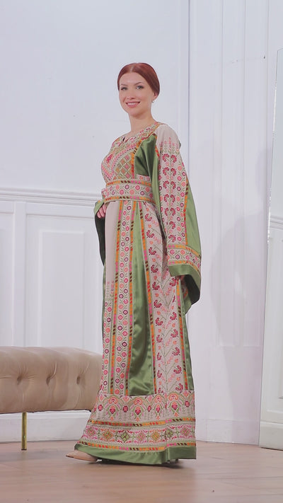 Ramallah Threads - High Quality Embroidered Palestinian style Thobe